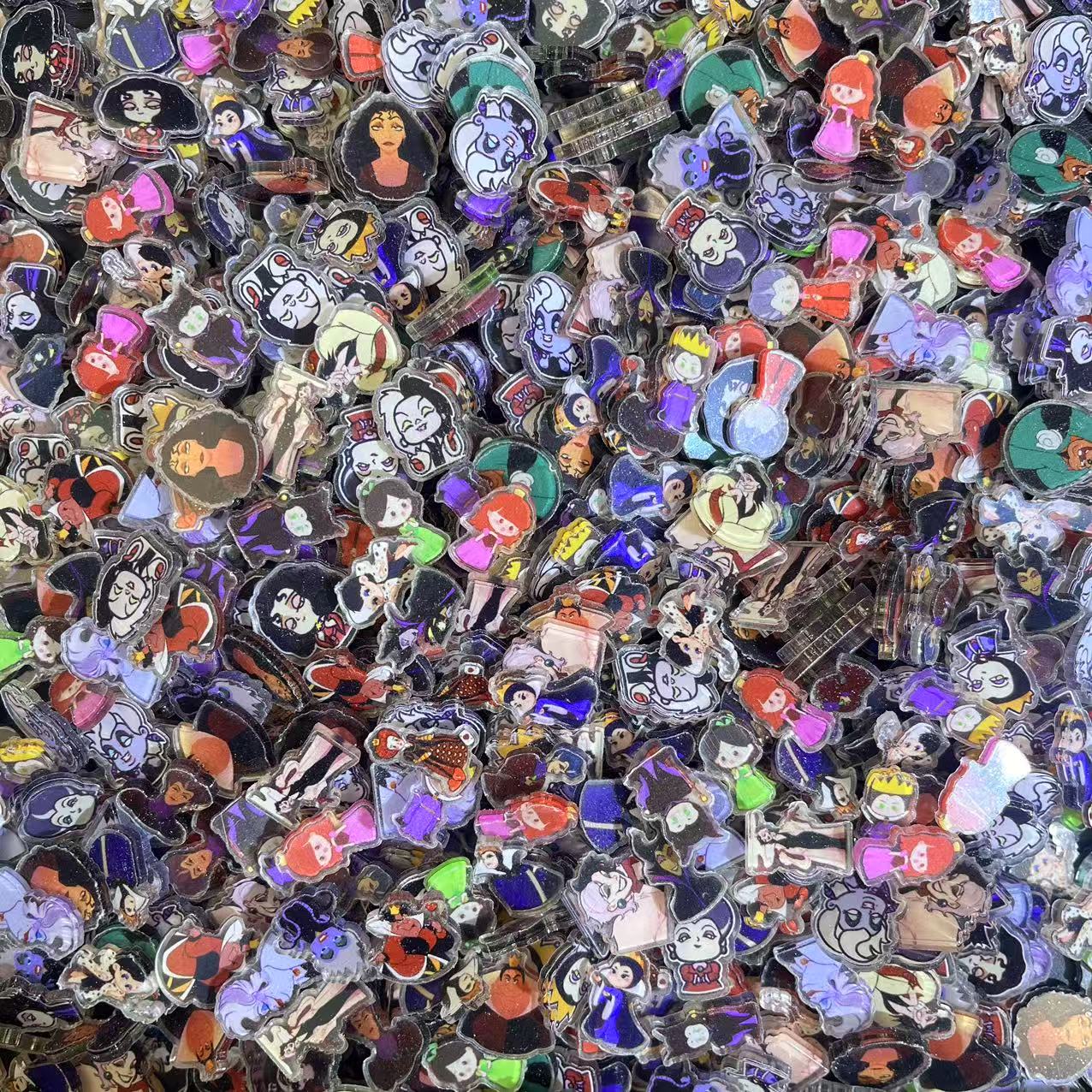 DD villains 2cm -Acrylic chips