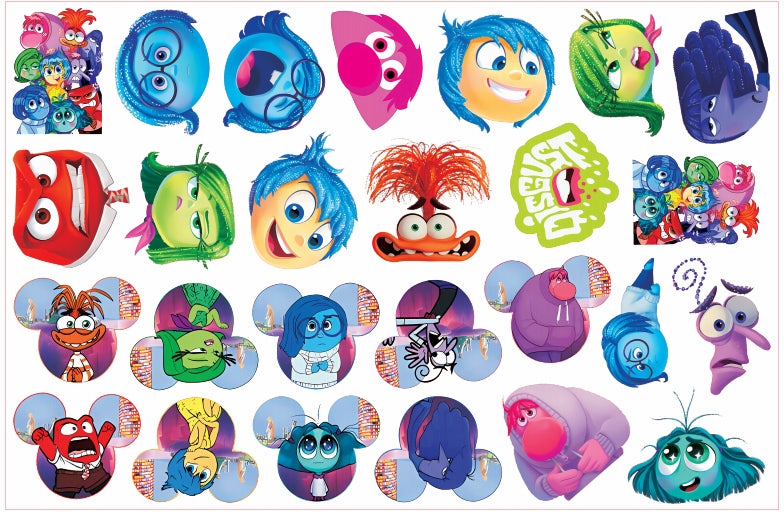 Inside out-8cm big chip(random mix)