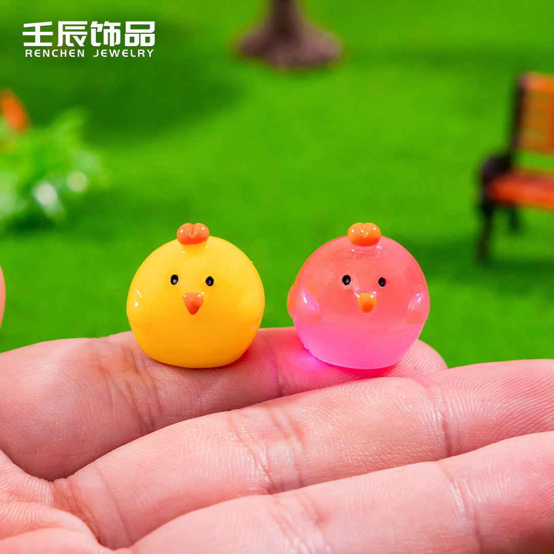 Colorful Macaron chickens