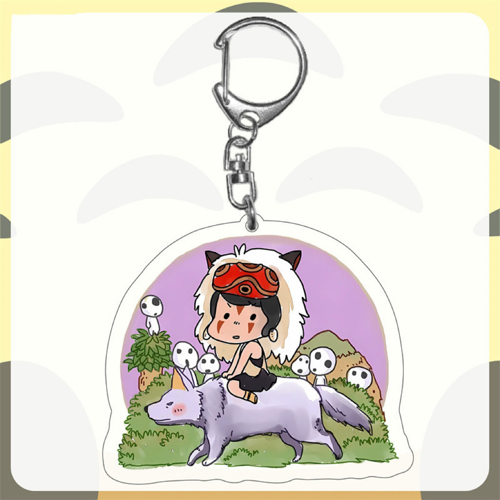 Totoro Keychain Ghibli