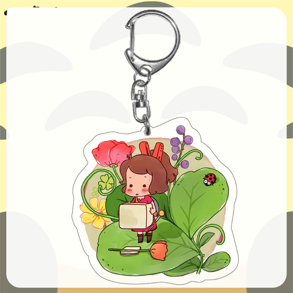Totoro Keychain Ghibli