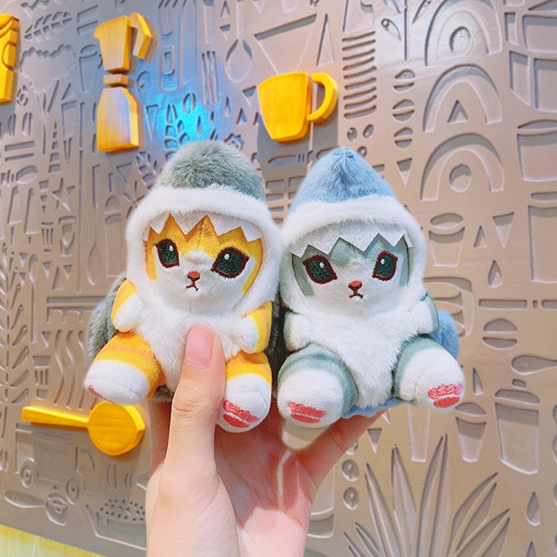 Mofu Shark Keychain
