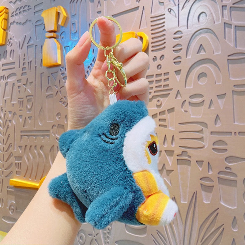 Mofu Shark Keychain
