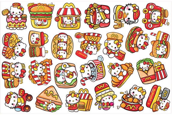 HK Mcdonald-8cm big chip(random mix)