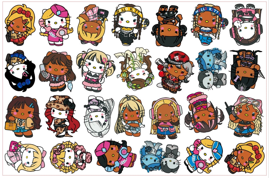 Hot HK-8cm big chip(random mix)