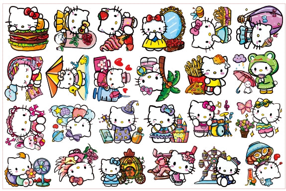 HK drawing-8cm big chip(random mix)