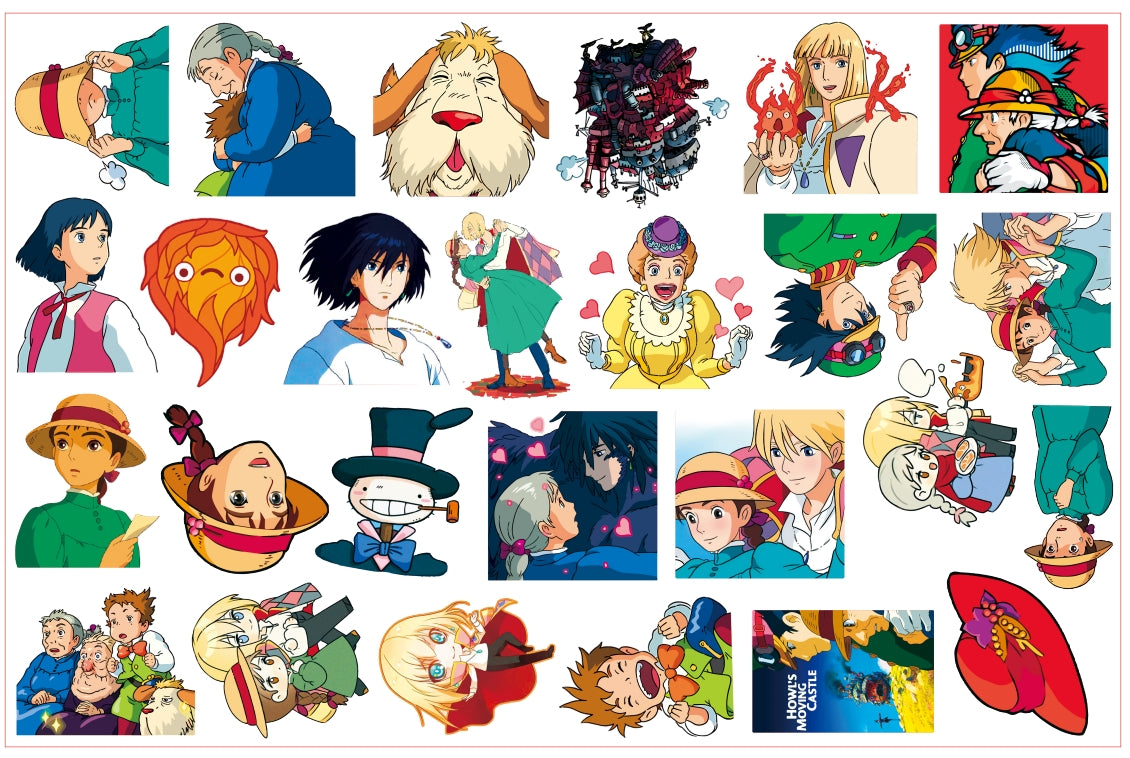 Howl's moving castle-8cm big chip(random mix)