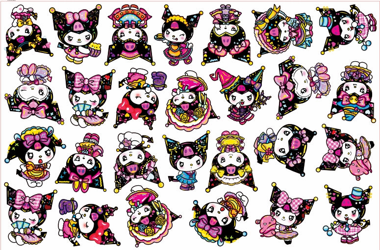 KuKu-8cm big chip(random mix)