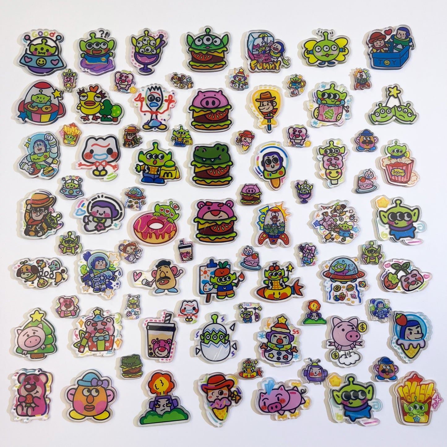 Toy story 2&4cm-Acrylic chips