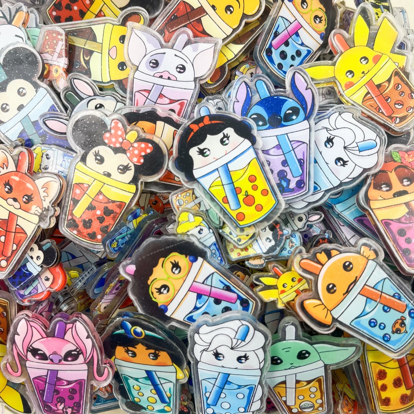 DD Drink 2&4cm-Acrylic chips pack on video only