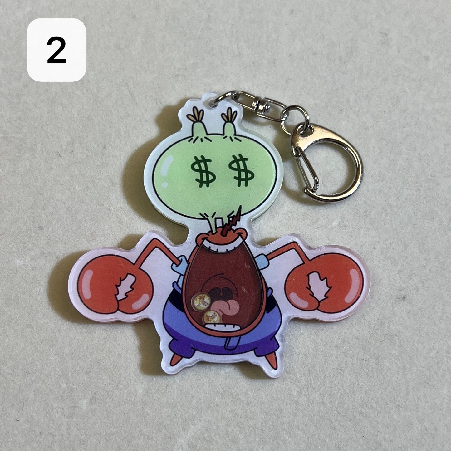 Shaker keychain