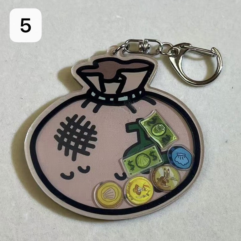 Shaker keychain