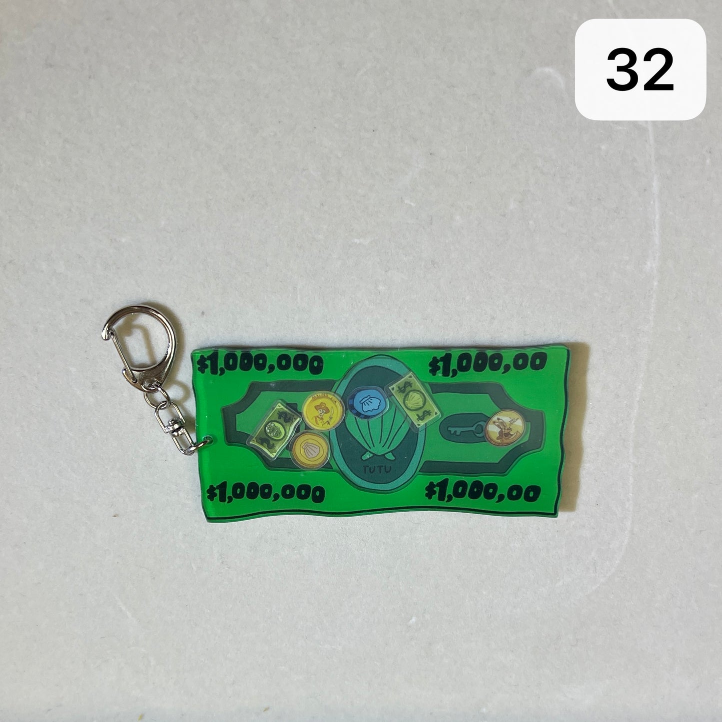 Shaker keychain