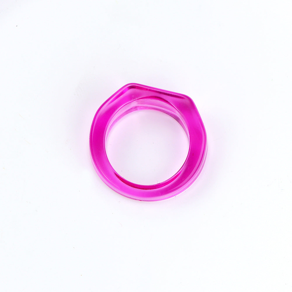 DIY Colorful Rings 10pcs