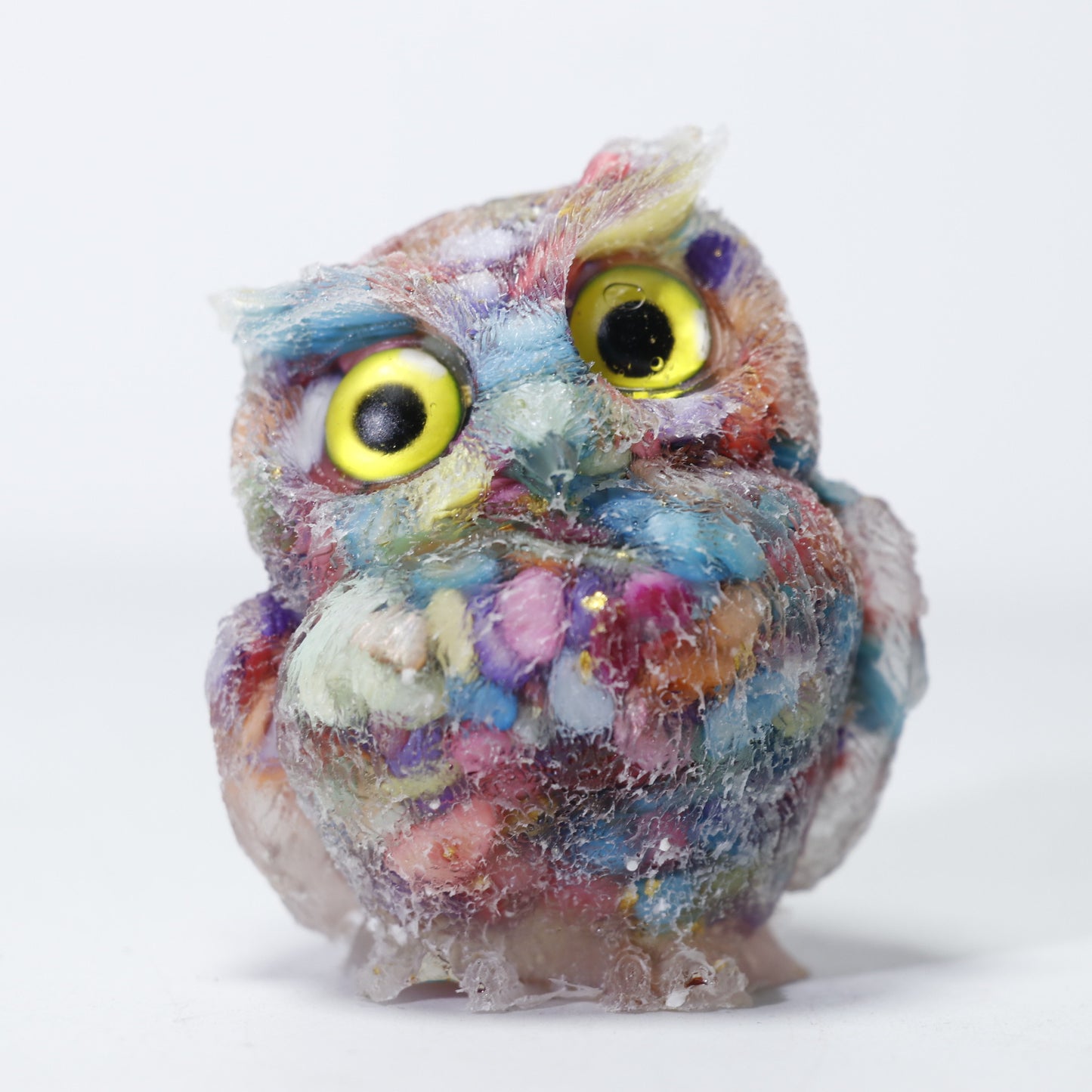 Resin Crystal Owl