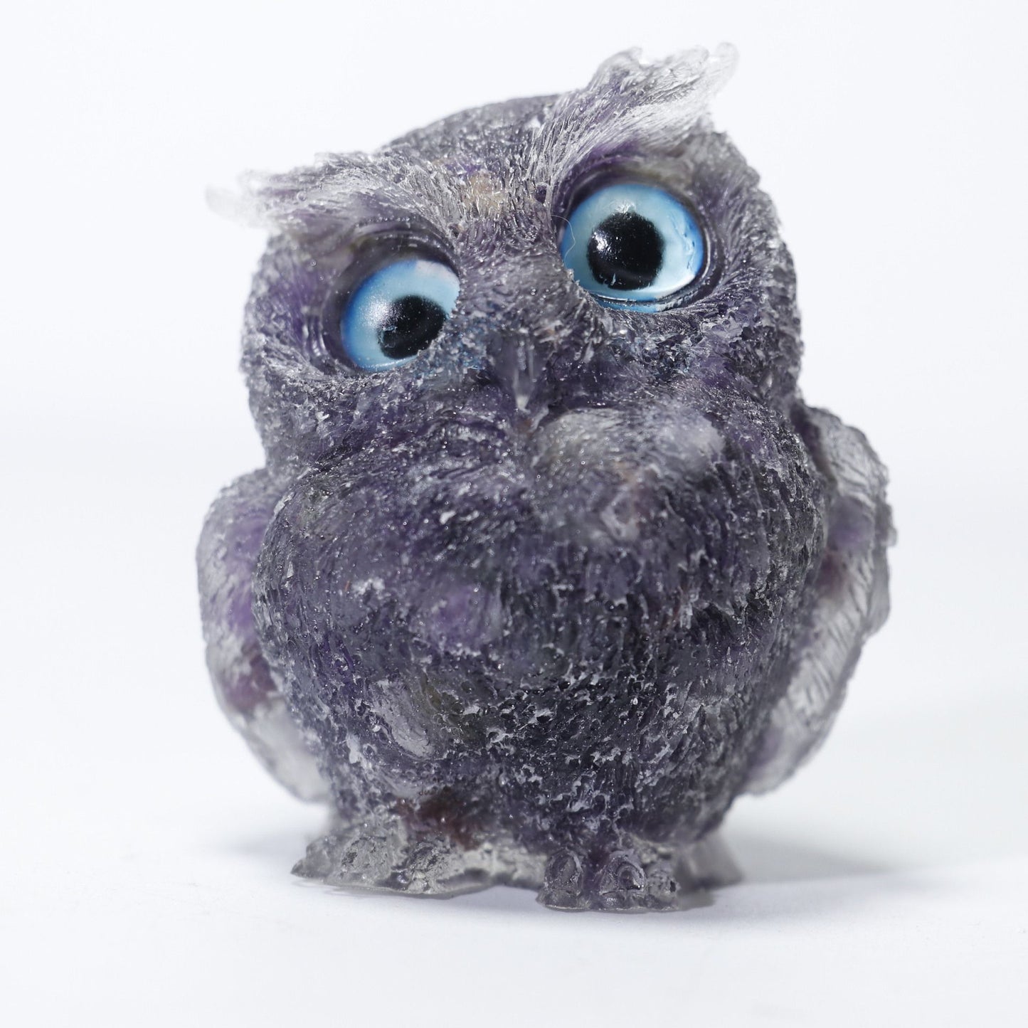 Resin Crystal Owl