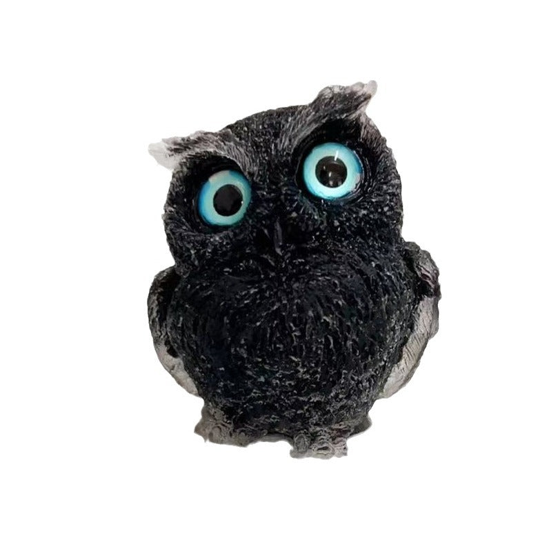 Resin Crystal Owl
