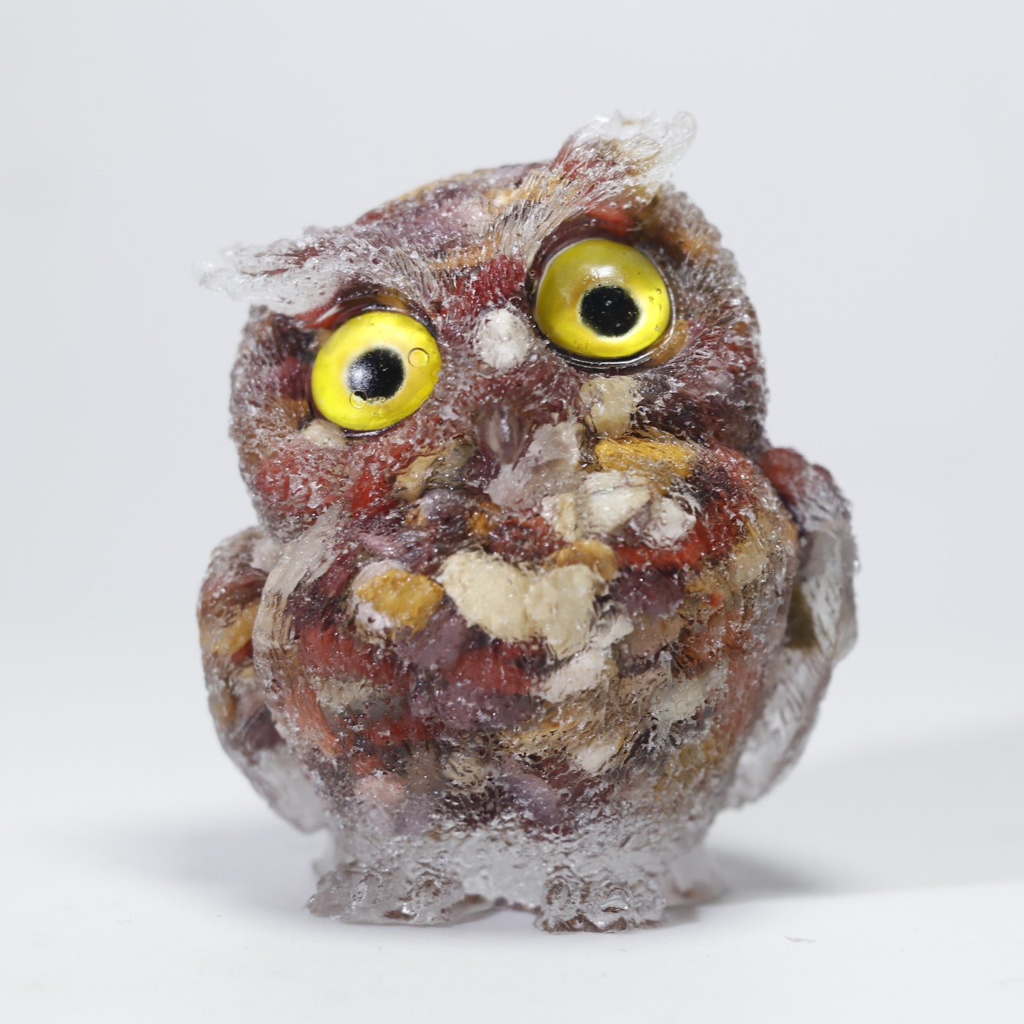 Resin Crystal Owl