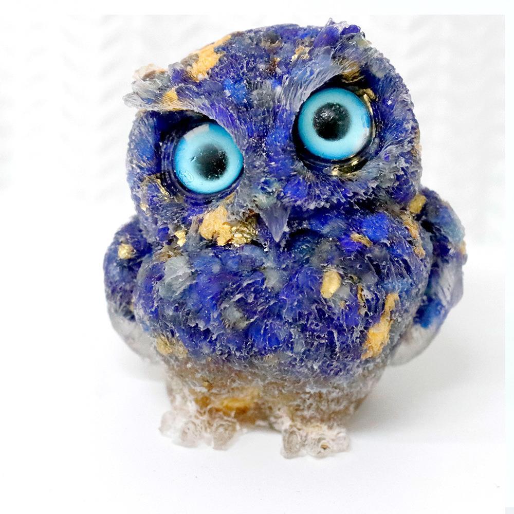 Resin Crystal Owl