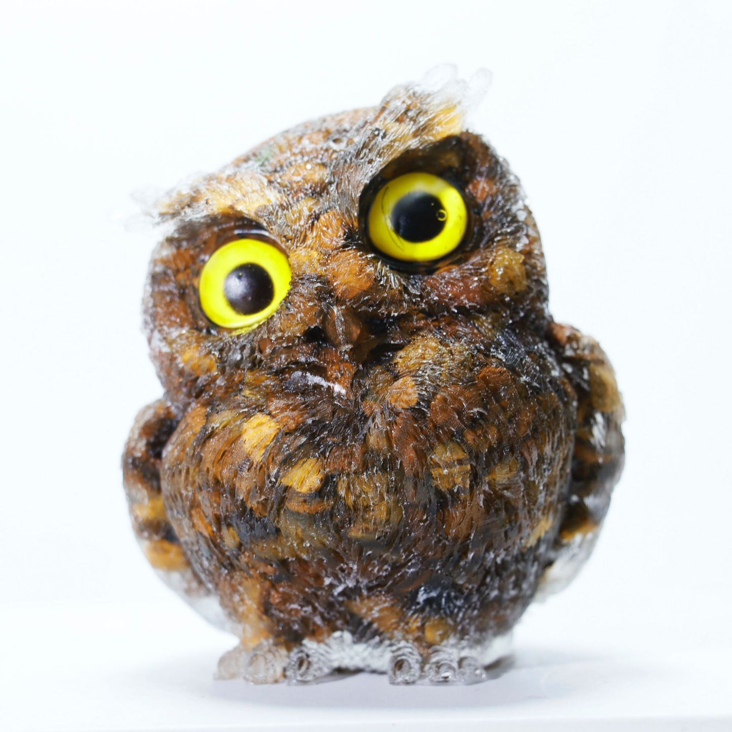 Resin Crystal Owl