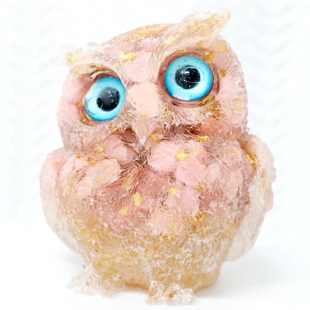 Resin Crystal Owl