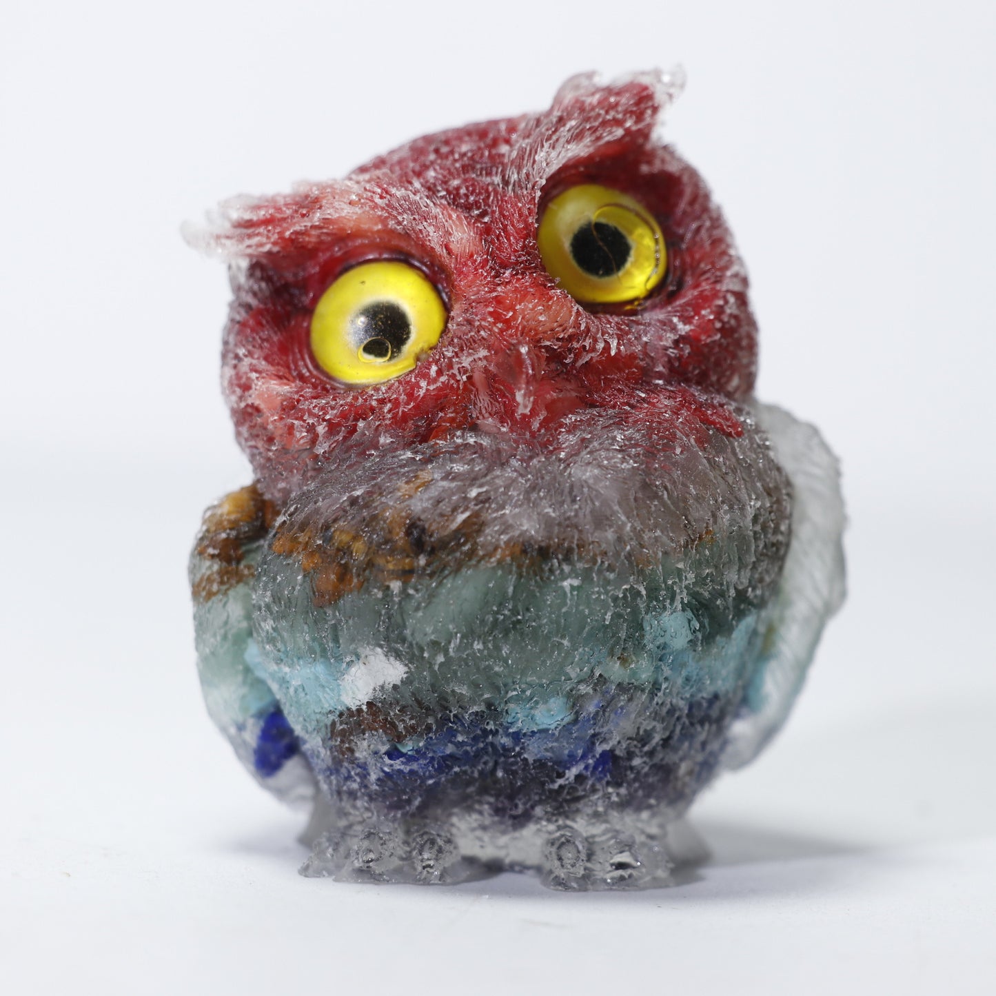Resin Crystal Owl