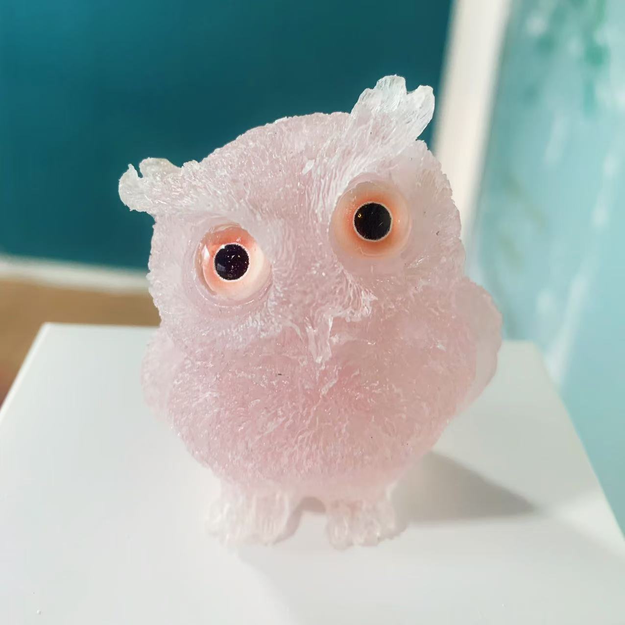 Resin Crystal Owl