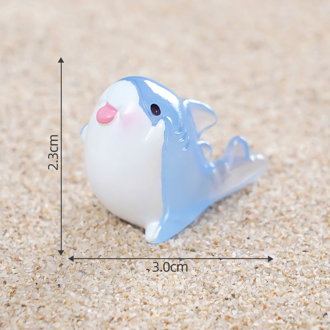 Luminous dolphin shark