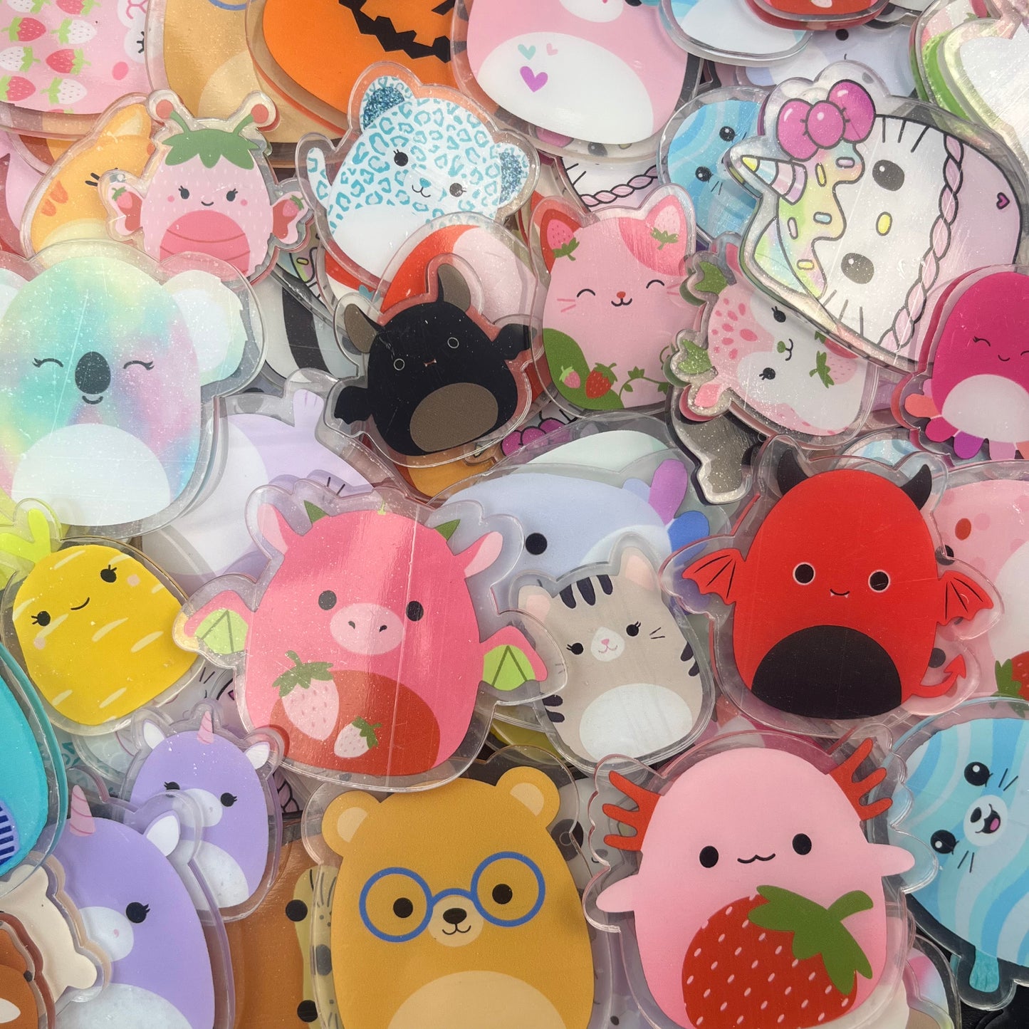 Squishmallows 4cm-Acrylic chips