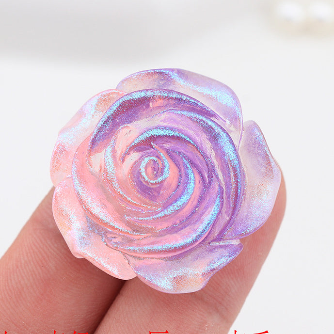 Luminous flowers version2 - Diameter 33mm Thick 13mm