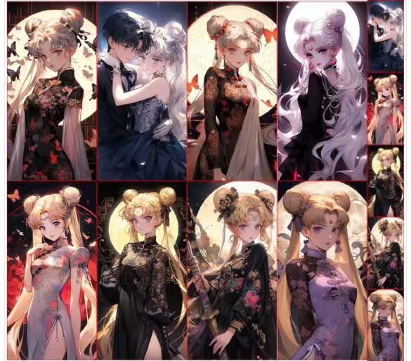 Sailor moon big chips 20cm, version 2