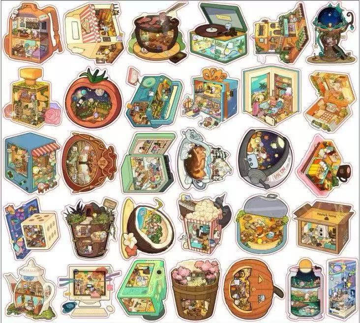 Microworld-8cm big chip(random mix)