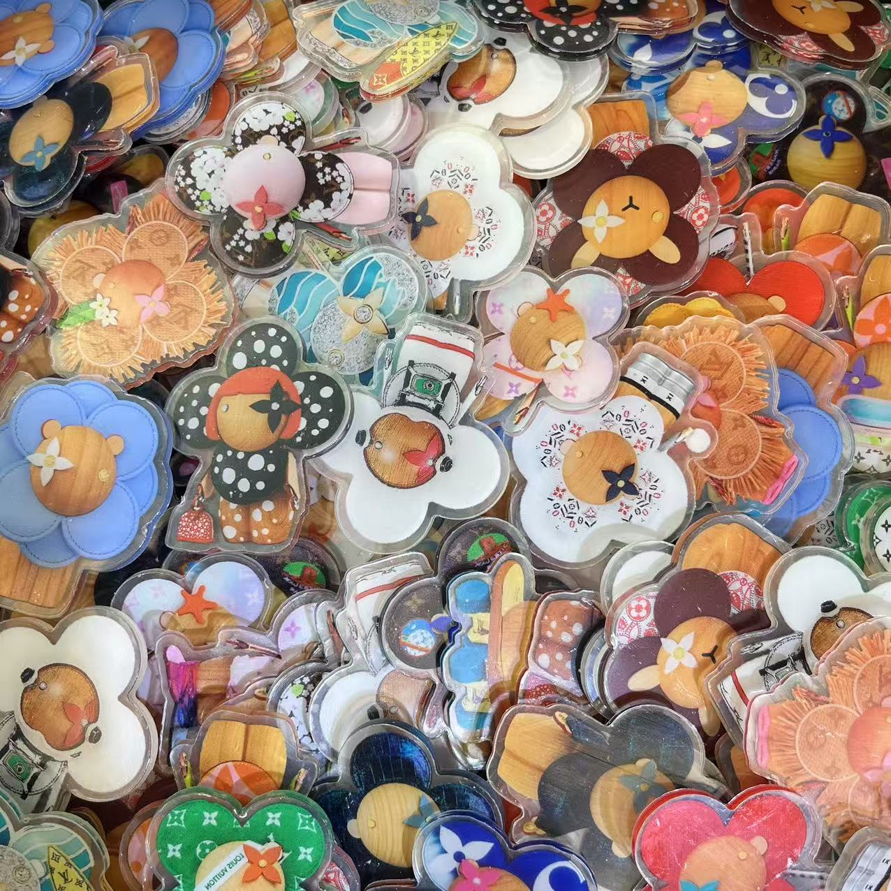 LV Vivienne 4cm -Acrylic chips pack on video only