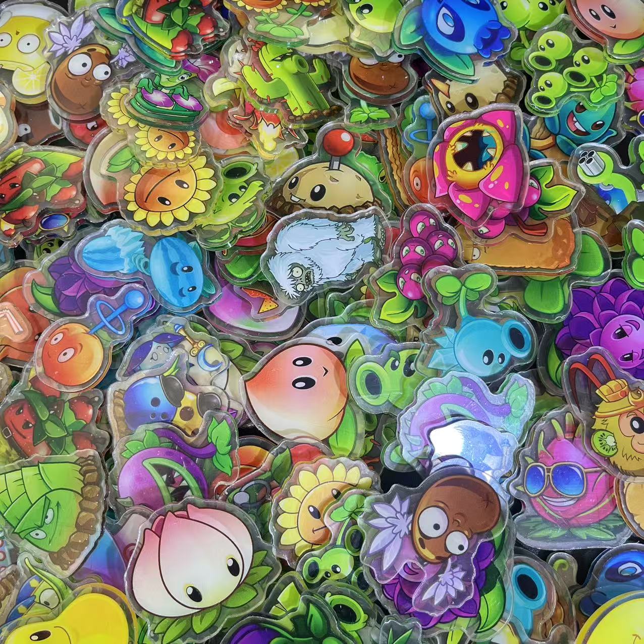 Plants VS Zombies 4cm -Acrylic chips