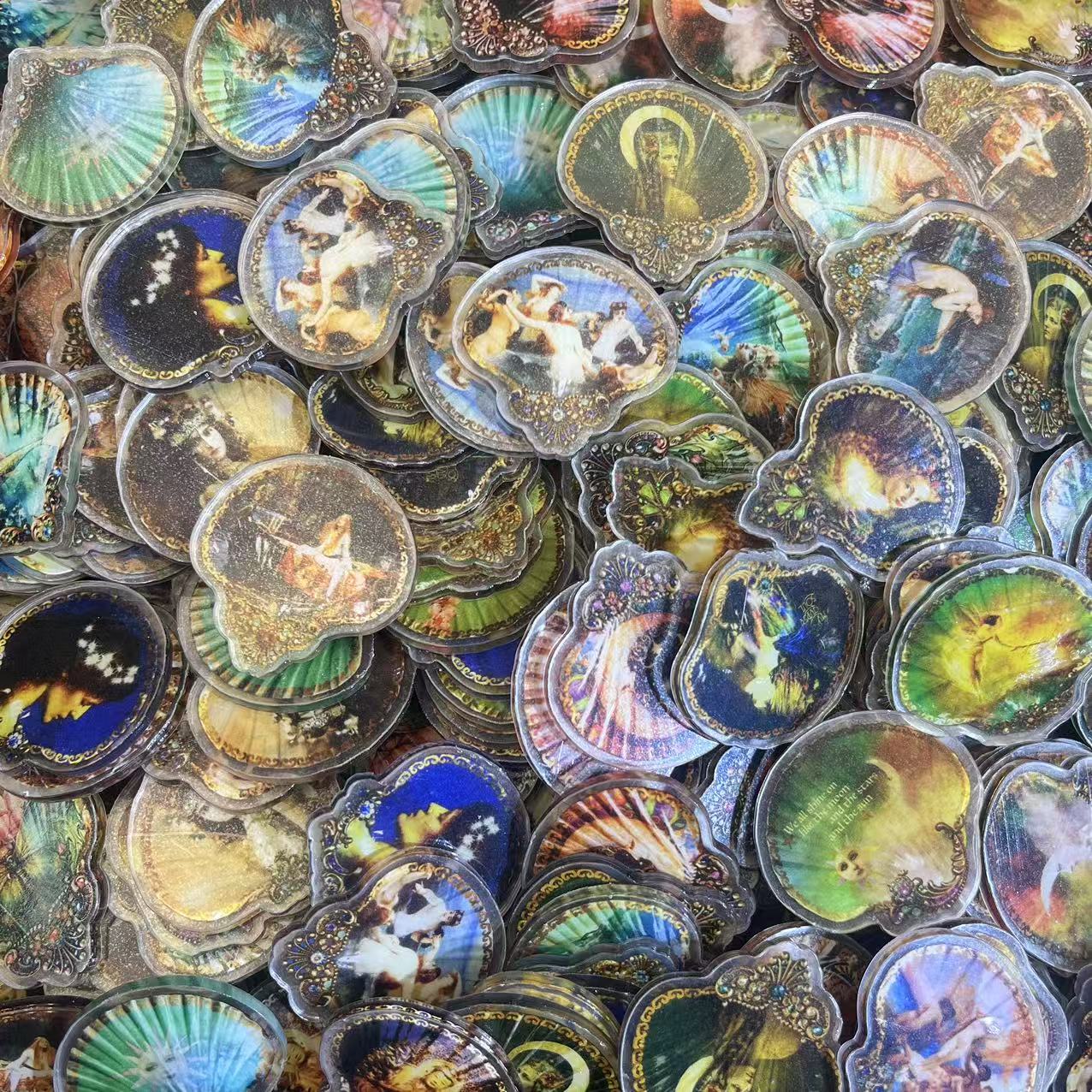 Art Shell 4cm-Acrylic chips
