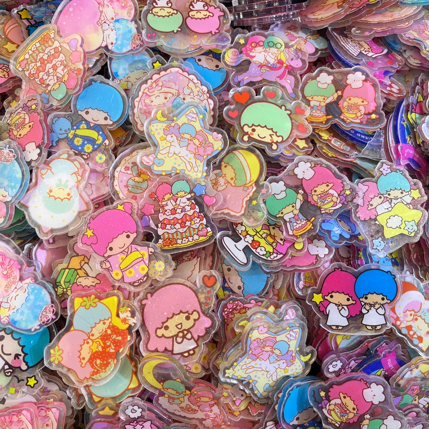 Twin star 4cm-Acrylic chips