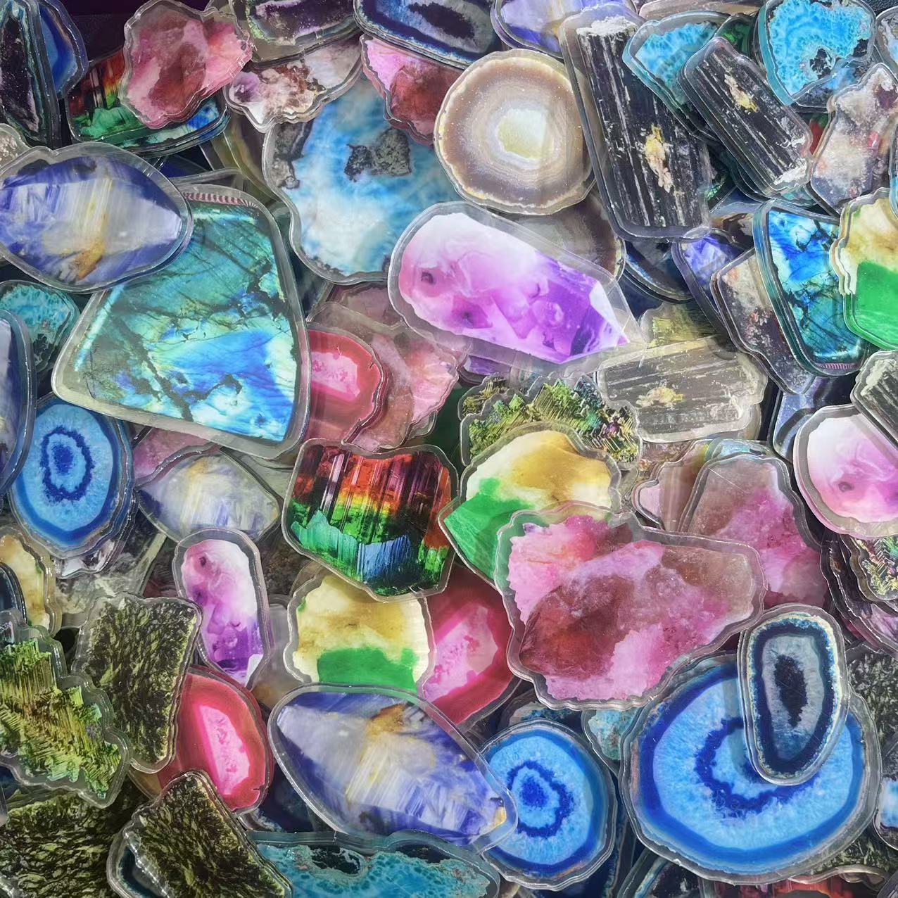 Crystal 4&6cm-Acrylic chips