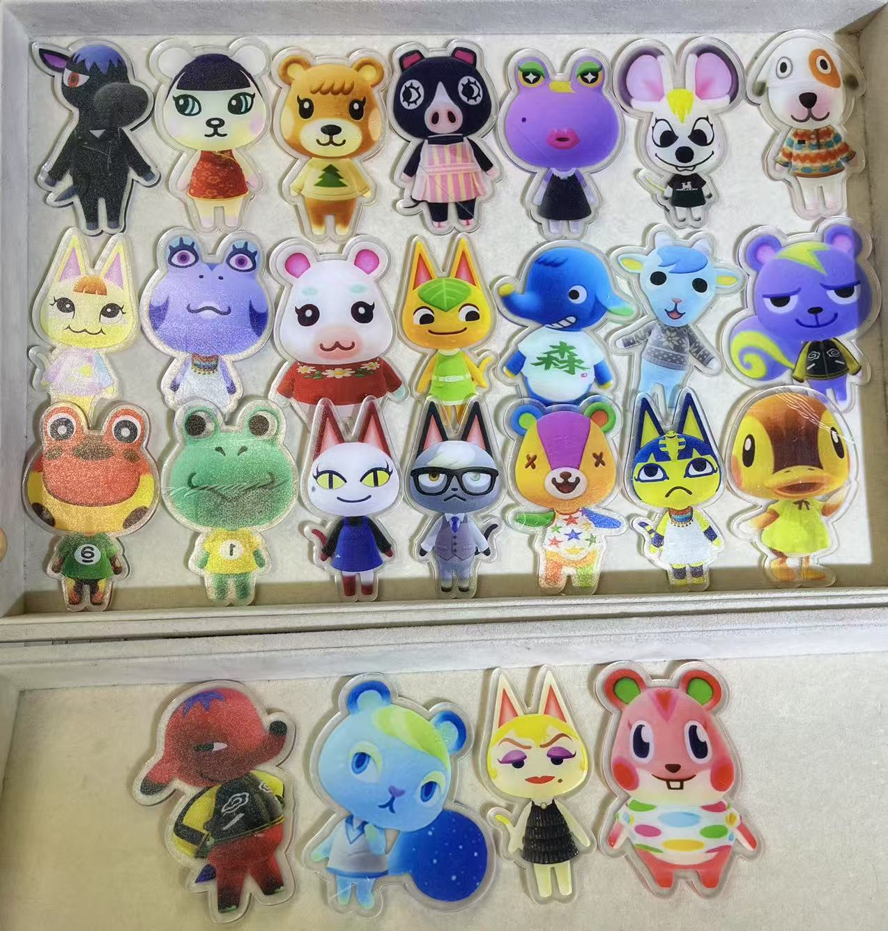 New Animal crossing-8cm big chip(random mix)