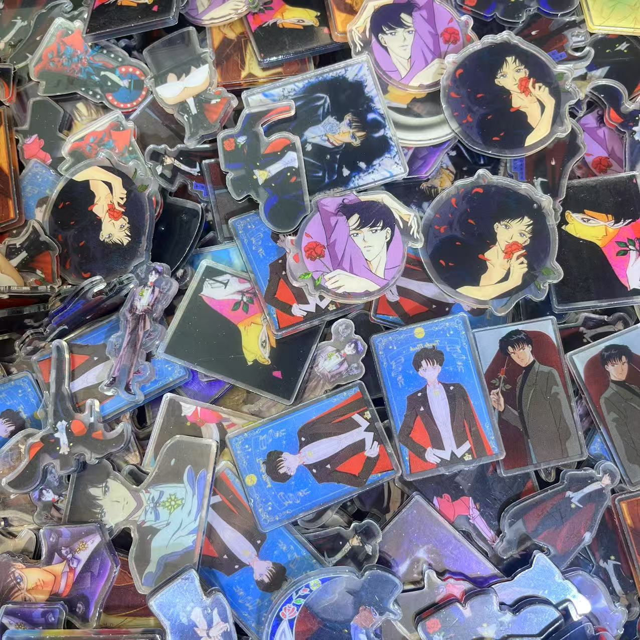 Tuxedo mask, 4cm-Acrylic chips