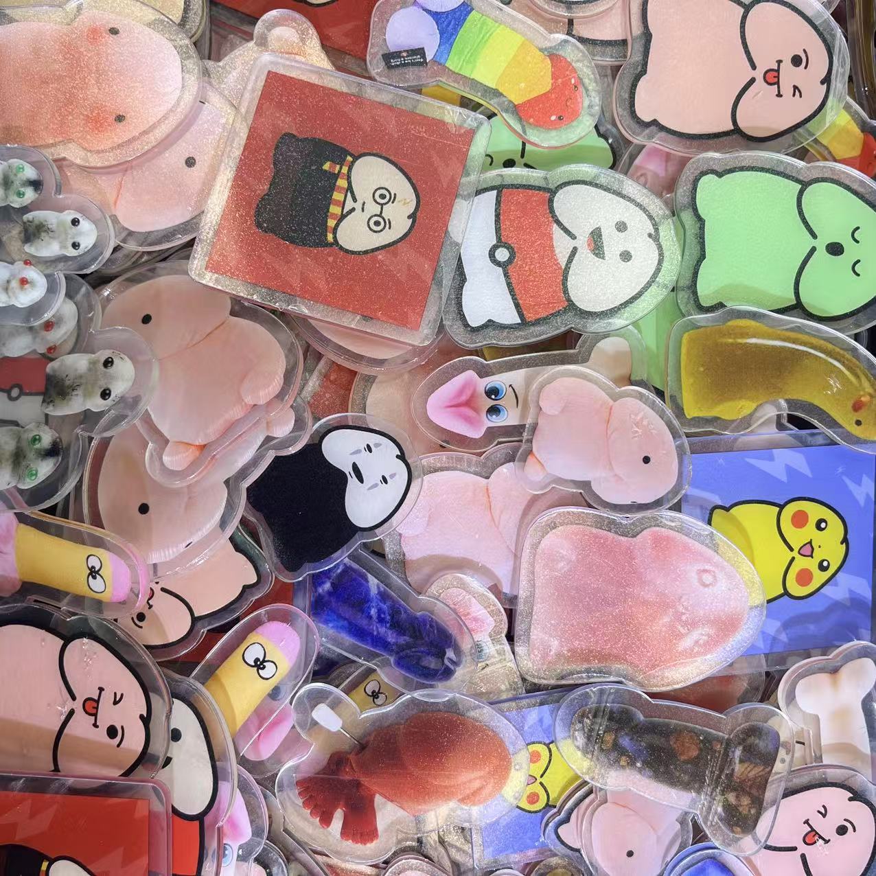 DingDing mix 4&6cm-Acrylic chips pack on video only