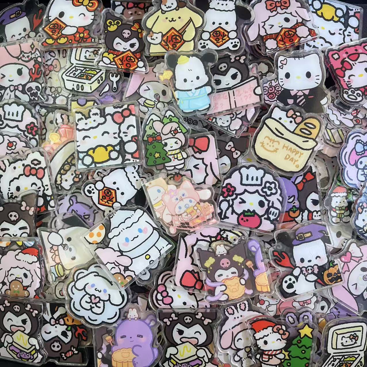 Sanrio Festivals 4cm-Acrylic chips