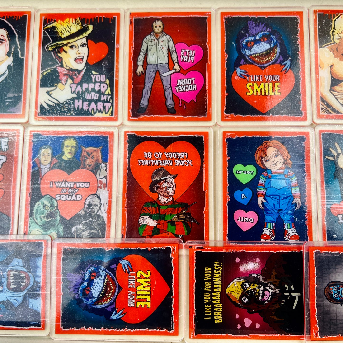 Horror blood-8cm big chip(random mix)