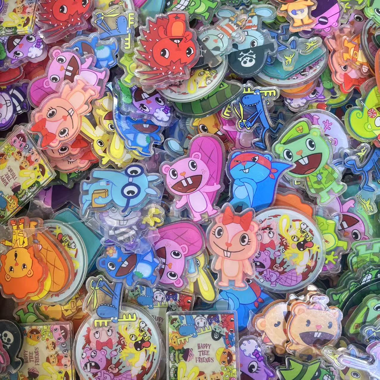 Happy tree friends, 4cm-Acrylic chips