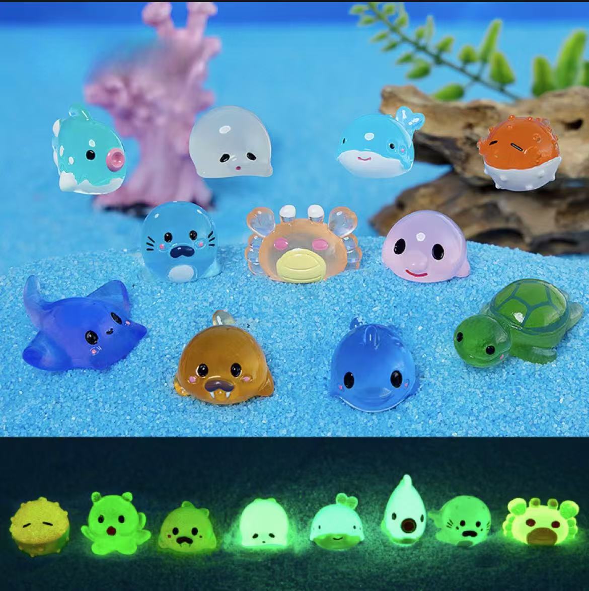 Luminous marine animals