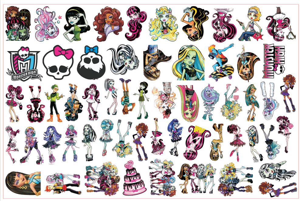 Monster high-8cm big chip(random mix)