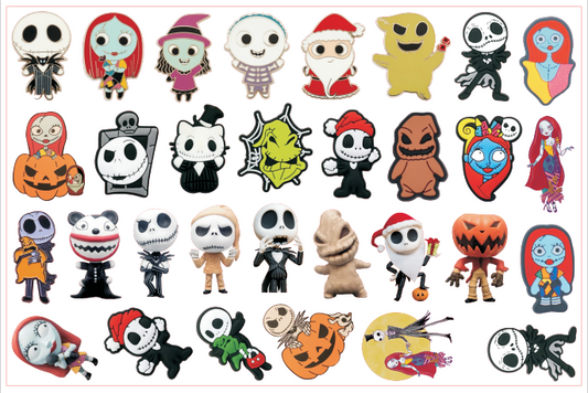 Nightmare before Christmas 02-8cm big chip(random mix)