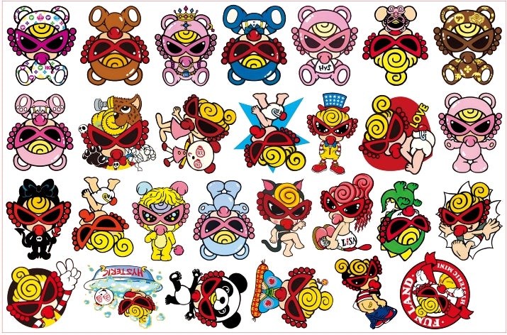 Hysteric mini.-8cm big chip(random mix)