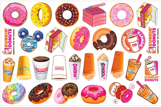 Doughnuts-8cm big rectangle chip(random mix)