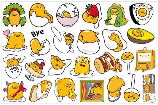 Gudetama-8cm big chip(random mix)