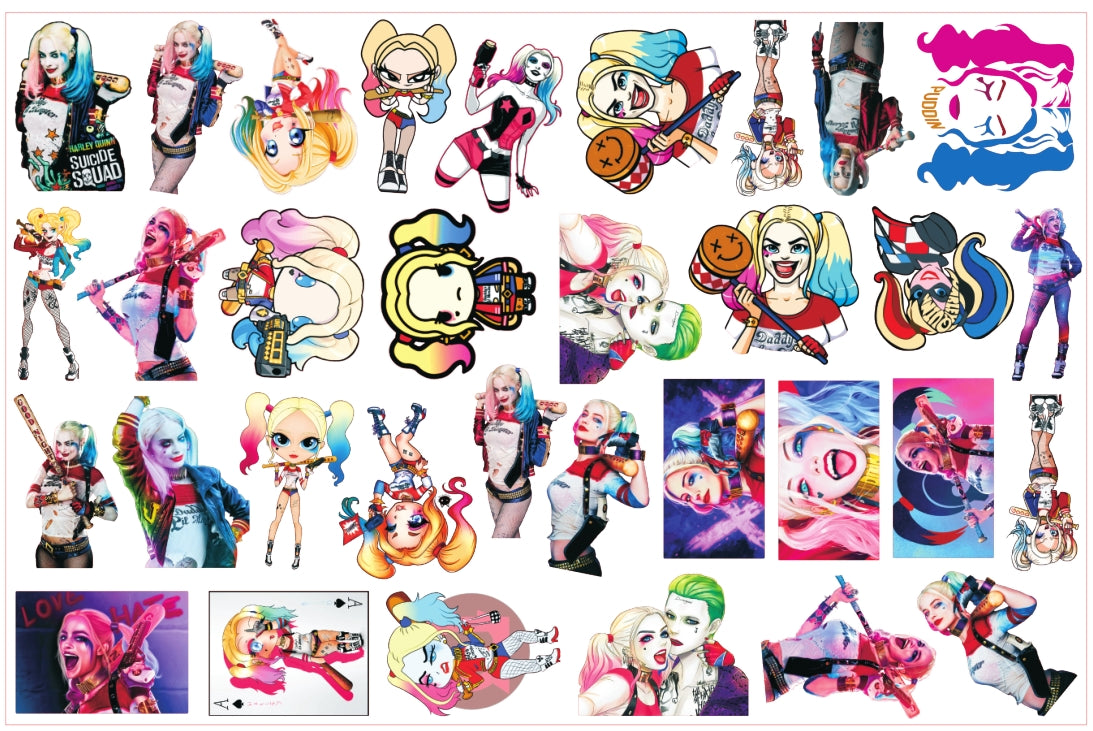 Harley quinn-8cm big chip(random mix)